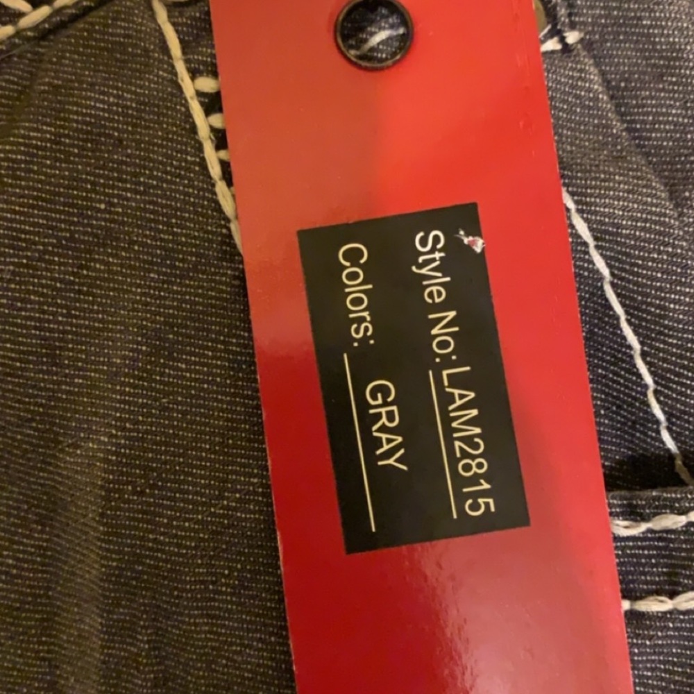 Red label pants